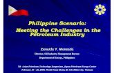 Philippine Scenario: Meeting the Challenges in the ... · RA 7638 – DOE Law ... RA 8184 – Excise Tax RA 9337 – RVAT EO 691 –Automatic Tariff Adjustment EO 449 –Lower Tariff