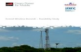 Econet Wireless Burundi – Feasibility Study - gsma.com€¦ · 2 GSMA 2010 Green Power for Mobile Econet Wireless Burundi – Feasibility Study Executive Summary The GSMA Development