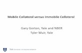 Mobile collateral versus immobile collateral - bis.org · Mobile Collateral versus Immobile Collateral Gary Gorton, Yale and NBER Tyler Muir, Yale . ... positions, collateral for