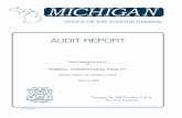 MICHIGANaudgen.michigan.gov/finalpdfs/07_08/r471023707.pdfrequired weekly and monthly sanitation inspections ... and procedures relating to food service ... The Michigan Compiled Laws