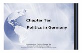 Politics in Germany - National Paralegal Collegenationalparalegal.edu/Slides_New/CompPolitics/ER_9e/Slides_10.pdf · Politics in Germany ... § The Second German Empire § Bismarck,
