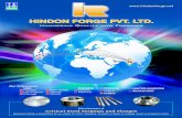 HINDON FORGE PVT. LTD. ·  · 2011-09-18steel parts for bhel gear forging hindon forge pvt. ltd. ... heat treatment facility duly calibrated ... • gas turbines • wind power plants