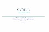 Analysis & Planning Guide for Implementing the CAQH … Committee on Operating Rules for Information Exchange (CORE) Analysis & Planning Guide for Implementing the CAQH CORE EFT &