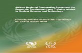 Fostering Nuclear Science and Technology for … Regional Cooperative Agreement for Research, Development and Training related to Nuclear Science and Technology Fostering Nuclear Science