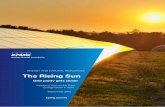 ENERGY AND NATURAL RESOURCES The Rising Sun · ENERGY AND NATURAL RESOURCES The Rising Sun ... contribution to our energy scene by the end of this decade. ... Marginal Retail Power