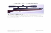 The QB78 CO2 Pellet Rifle - marcocasartelli.com · It was patterned after the no longer manufactured Crosman 160 ... Trigger Adjustments The QB78 trigger ... off the Casing Plate