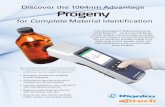 Discover the 1064nm Advantage for Complete Material ... · for Complete Material Identiﬁ cation ... comescomes P Progeny™y™ — the fi — the fi rst handheld Rrst handheld