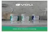 2016–2017 Product Catalog - Amazon S3 · 2016–2017 Product Catalog. 2. ... Here at Yoli, our mission is simple ... help you take your health and wellbeing to an optimal level