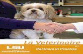 The News-Magazine of the Louisiana State University … News-Magazine of the Louisiana State University School of Veterinary Medicine Partners in Practice 2014 LETTER FROM OUR DEAN