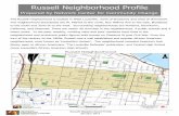 Russell Neighborhood Profile - Network Center for ...makechangetogether.org/wp-content/uploads/2014/04/...Education Educational Attainment – Population 18 to 24 years Russell Jefferson