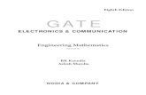 Eighth Edition GATE - Nodia and Company · Eighth Edition GATE ELECTRONICS & COMMUNICATION Engineering Mathematics Vol 2 of 10 RK Kanodia ... 12.1 INTRODUCTION 317 12.2 INITIAL VALUE