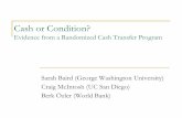 Cash or Condition? - World Banksiteresources.worldbank.org/EXTLACOFFICEOFCE/Resources/870892... · who can return to Standard 7-Form 4, ... (2) (3) (4) (5) (6) (7) Term1 Term2 Term3