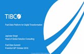 Fast Data Platform for Digital ... - tibco.comevents.detibco.comevents.de/fastdata/followup/pdf/2015OCT_FastDataSummit... · Introducing TIBCO Cloud Integration • TIBCO’s Integration