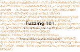 Fuzzing 101 - uni-saarland.de · Program under Test Fuzzing Random Testing at the System Level Program under Test “ab’d&gfdfggg”
