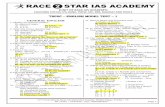 Tnpsc English model test 1 - raceacademy.orgraceacademy.org/uploads/digital_docs/MODEL TEST - 1... · (UNIT OF RACE IAS ACADEMY) COACHING FOR IAS, IPS, BANK, TNPSC, SSC, RRB, RAILWAY