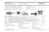 General Diaphragm Seals With DPharp Specifications ... · Diaphragm Seals With DPharp EJA and EJX Series Pressure Transmitters General Specifications ... (Hastelloy B & C, Inconel,