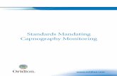 Standards Mandating Capnography Monitoring - Bob Page …€¦ · condition as reflected by pulse oximetry, capnography, electrocardiogram, and stability of or changes in mechanical