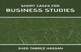 Sample Copy. Not for Distribution. - Educreation Short Cases For Business Studies By Syed Tabrez Hassan EDUCREATION PUBLISHING (Since 2011) Sample Copy. Not for Distribution. ... vi