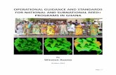 OPERATIONAL GUIDANCE AND STANDARDS FOR … · OPERATIONAL GUIDANCE AND STANDARDS FOR NATIONAL AND SUBNATIONAL REED+ ... tropical deforestation contributes about ... Paragraph …