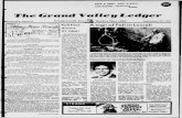 The Grand Valley Ledger - KDLlowellledger.kdl.org/The Grand Valley Ledger/1981/09...The Grand Valley Ledger Volume 6, Issue 47 Serving Lowell Area Readers Since 1893 September 30.1981