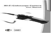 Wi-Fi Endoscope Camera - circuitspecialists.com · This new Wi-Fi Endoscope camera is a portable, hand-held, multifunctional inspection camera system featuring an ultra-small size