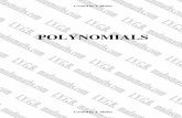 polynomials - MadAsMaths · POLYNOMIALS . Created by T. Madas ... f x y x x y x y xy y( ), ... Factorize f a b c(, ,) into a product of 3 linear factors and 1 quadratic factor. SP-M