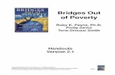 Bridges Out of Povertydoclibrary.com/MSC149/DOC/DarrylHunterBridgesHandouts...Bridges Out of Poverty Ruby K. Payne, Ph.D. Philip DeVol Terie Dreussi Smith Handouts Version 2.1 Copyright
