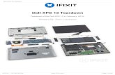 Dell XPS 13 Teardown - Amazon Web Services 1 — Dell XPS 13 Teardown Our specimen of Dell's compact XPS 13 features: 13.3-inch "UltraSharp QHD+ infinity touch display" with 3200 x
