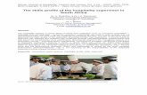 The skills profile of the hospitality supervisor in South ... · The skills profile of the hospitality supervisor in ... Department of Human Resource ... This means that a person