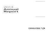 2013 Annual Report - Panalpina€¦ · 2013 Annual Report. ... in productivity and secure our position as one of the world’s top five companies in our ... 2013 40 % Air Freight