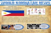 SEPTEMBER 2016 WORLD WORLD KOMBATAN NEWS · Drills, that improve ... Stick Fighting and Polish Championships ... Inosanto in1996. I had never seen any of the arts from the