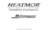 Outdoor Furnaces - Best Way Wood Heatbestwaywoodheat.com/pdf/200ssr-manual.pdf · E Filling the HEATMOR™ Outdoor Furnace Initially with Water 16 F Maintaining Water in the Bladder