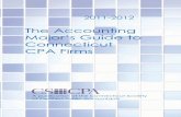 The Accounting - CT Society of CPAs · Fall 2011 Dear Accounting Major: Network. Network. Network. Whether you are pursuing a career in public accounting or making a career or job