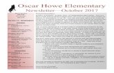 Oscar Howe Elementary - Sioux Falls School District · Last year Oscar Howe Elementary had 140 ... guitar, and singing. In her spare time she enjoys spending time with her family,