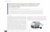 Influence of sintering conditions and furnace … of sintering conditions and furnace technology on chemical and ... reported to reduce the surface chromium evaporation ... earlier