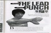 The Straight Lead Punch is the most important punch in Jun ...files.martialmusings.com/TheLeadPunch-BruceLeeMag-Aug1998.pdf · The Straight Lead Punch is the most important ... methods
