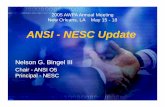 ANSI - NESC Update - Wood Poleswoodpoles.org/portals/2/documents/ANSI_NESC_05.pdf · ANSI - NESC Update Nelson G. Bingel III Chair - ANSI O5 Principal - NESC 2005 AWPA Annual Meeting