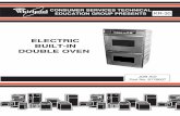 ELECTRIC BUILT-IN DOUBLE OVEN - … · ELECTRIC BUILT-IN DOUBLE OVEN ... The Wiring Diagrams and Strip Circuits used in this Job Aid are typical and should be ... SERIAL NUMBER X