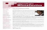 Indispensable News MinneCeutics - College of … News ... upcoming leadership changes and the need to articulate a cohesive departmental vision prior to the new ... Maharashtra State,