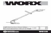 6 5 - cdn.worx.com e g te en 7 1. auxiliary handle 2. on/off switch 3. extension cord retainer 4. safety guard 5. cutting head assembly 6. flower guard 7. line cutter