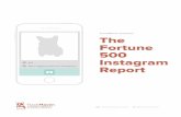 TrackMaven presents The Fortune 500 Instagram Reportpages.trackmaven.com/.../images/TM_Fortune500_Instagram_Report.pdf · TrackMaven presents The Fortune 500 Instagram ... The Fortune