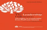 The Leadership Difference - Jewish Theological … LEADERSHIP DIFFERENCE 5 Covenantal and Educational Leadership By Dr. Bill Robinson LEADERSHIP TOWARD COVENANTAL COMMUNITY T he promise