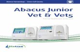 Abacus Junior Vet & Vet5 - Diatron Vet_5 _V3-2015_web.pdf · Abacus Junior Vet & Vet5 Analyzer Overview Diatron has utilized its many years of expertise in developing and manufacturing