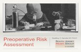 Preoperative Risk Assessment - Lourdes Health System · PURPOSE OF THE PREOP EVAL ASSESS PERIOP RISK ... DETERMINE NEED FOR CHANGES IN MANAGEMENT medicines/perform cv interventions/postop