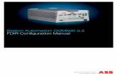 COM600 FDIR Configuration Manual - ABB configuration ... For example, press the ENTER key. 5 1MRS757278 Station Automation COM600 3.5 ... SLD Single Line Diagram 7