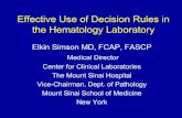 Effective Use of Decision Rules in the Hematology Laboratorylabsoftnews.typepad.com/file_uploads/LabInfoTech_2006_lectures/... · Effective Use of Decision Rules in the Hematology