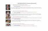 WORKSHOPS (International) - WordPress.com (International) Workshop (Hyderabad, Rajkot, Jaipur) Online Resources for Engineering Education _ Link to abstract Dr. Anil K. Kulkarni (Professor