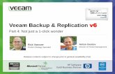 Veeam Backup & Replication v6go.veeam.com/rs/veeam/images/webinar_replay-series-backup... · Veeam Backup & Replication . Veeam Backup & Replication v6 Enterprise scalability Advanced