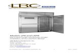 Models LPR and LRPR - LBC Bakery · Actual Ship LRP1-40 38.3 892 992 70 ...