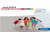 CI 2015 myCASH Product sheet En page1 - KVADOS · Bookstores Groceries and mixed goods stores Drugstores and cosmetics stores Electrical appliance ... solution for retail stores and
